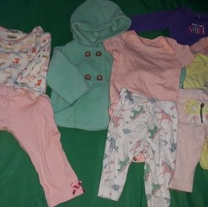 baby girl outfit bundle.
